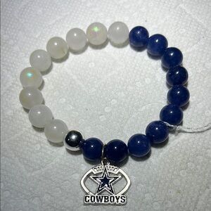 Dallas Cowboys Beaded Bracelet